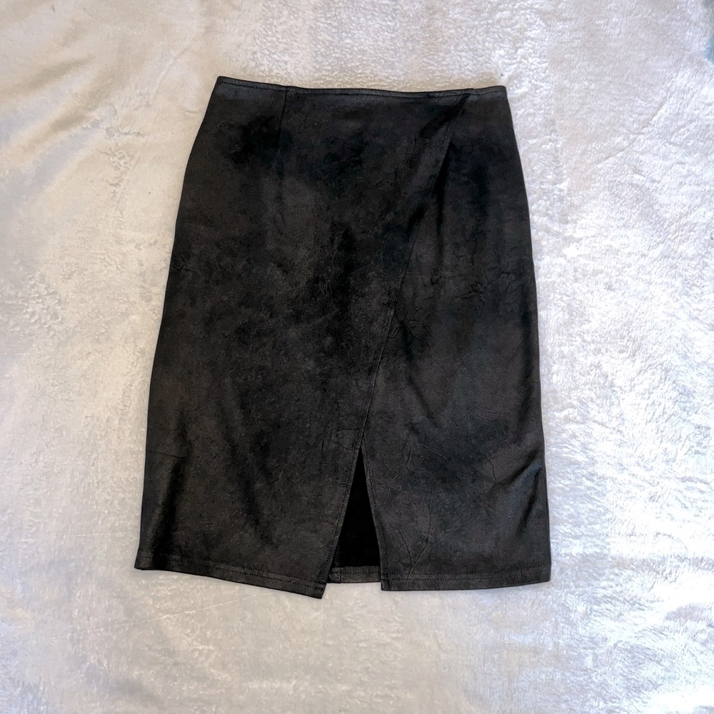 Free People Suede Skirt